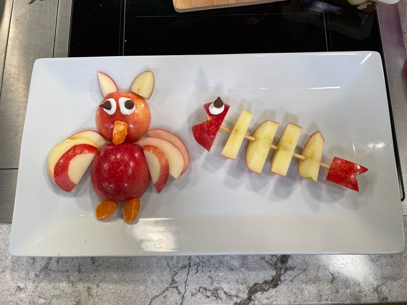 Apple Animal Art Apple Animal Art