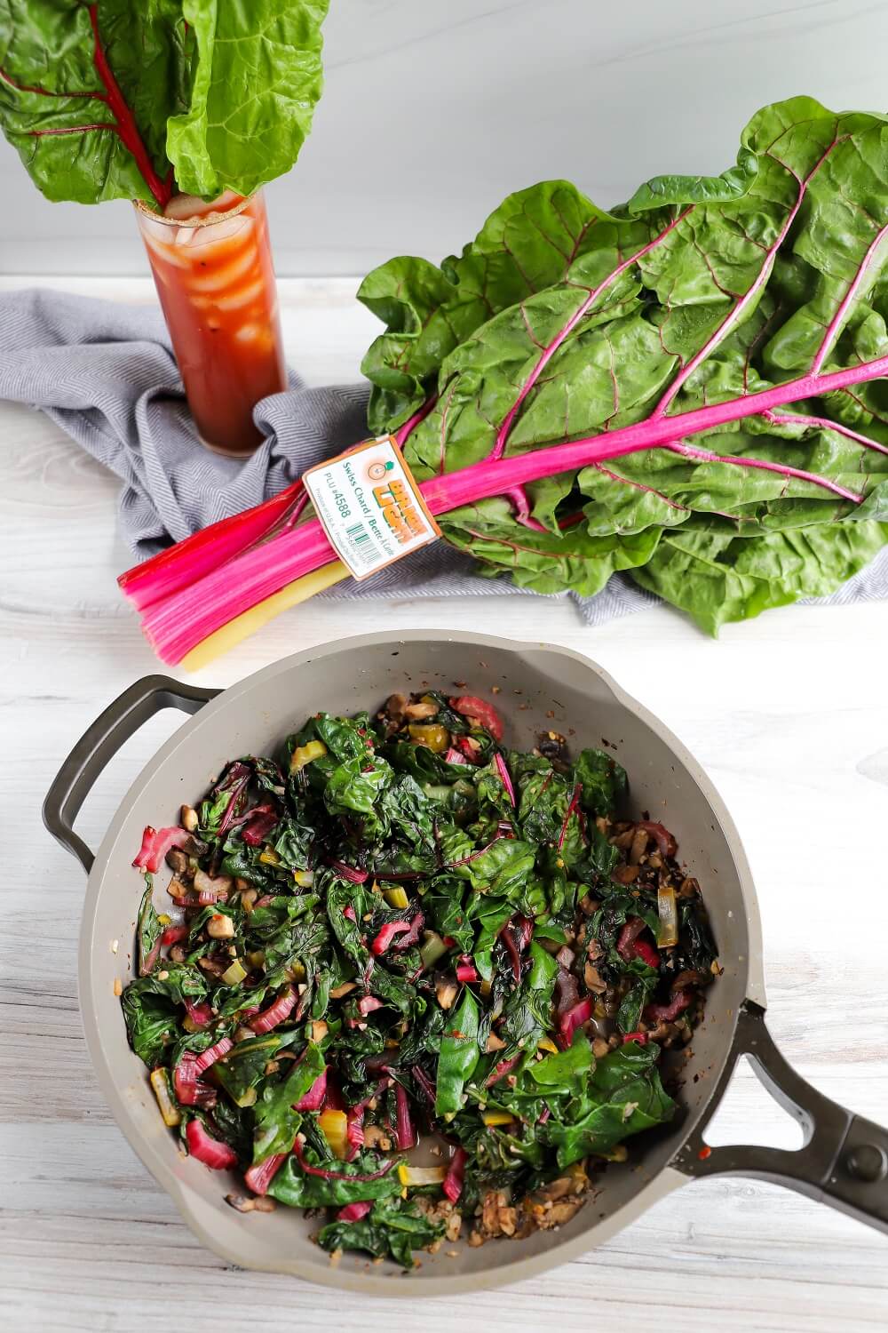 Have a Bloody Mary with your Sauteed Swiss Chard Have a Bloody Mary with your Sauteed Swiss Chard
