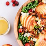 Apple, Cranberry, and Kale Salad
