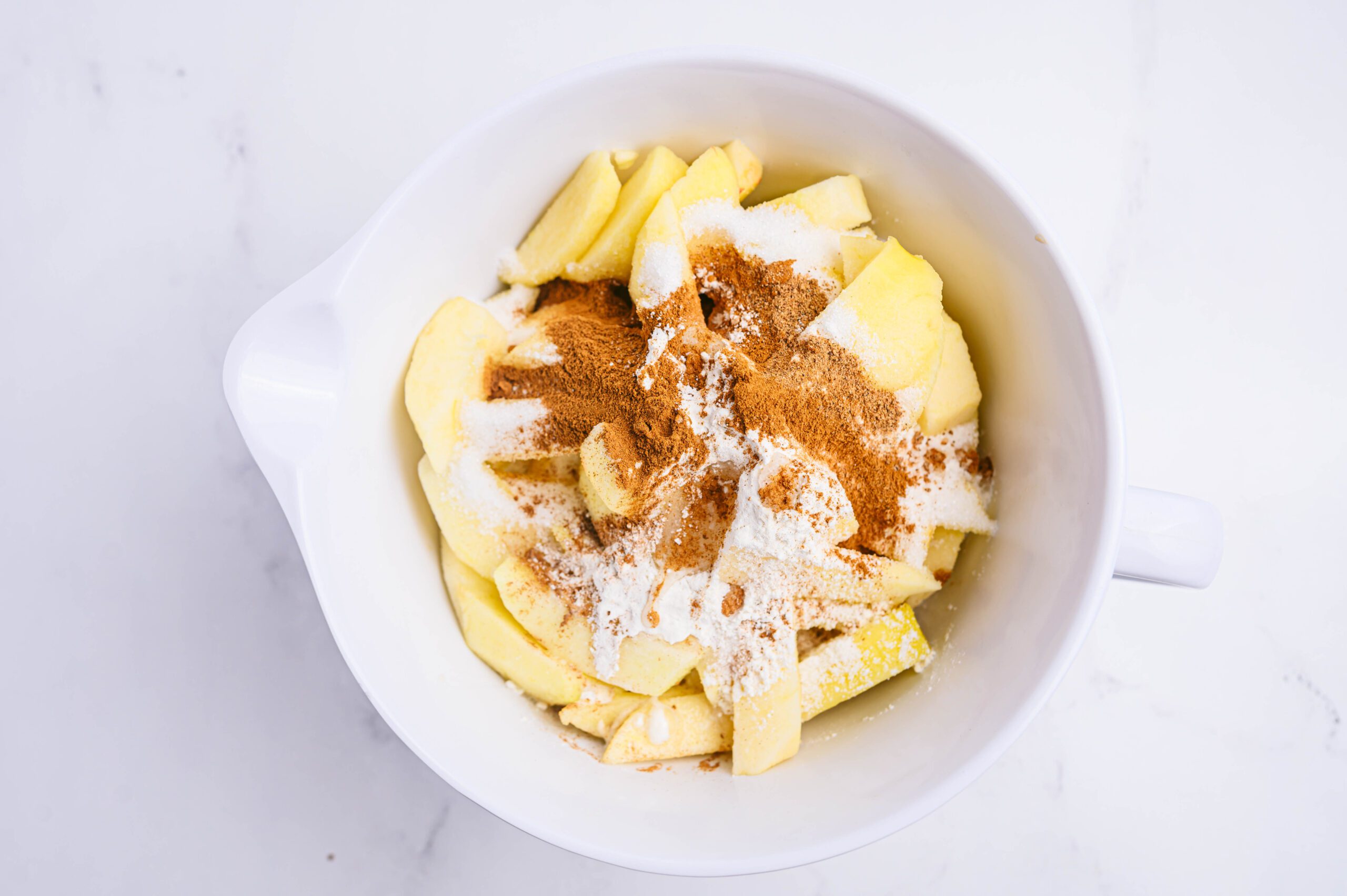 Making apple pie