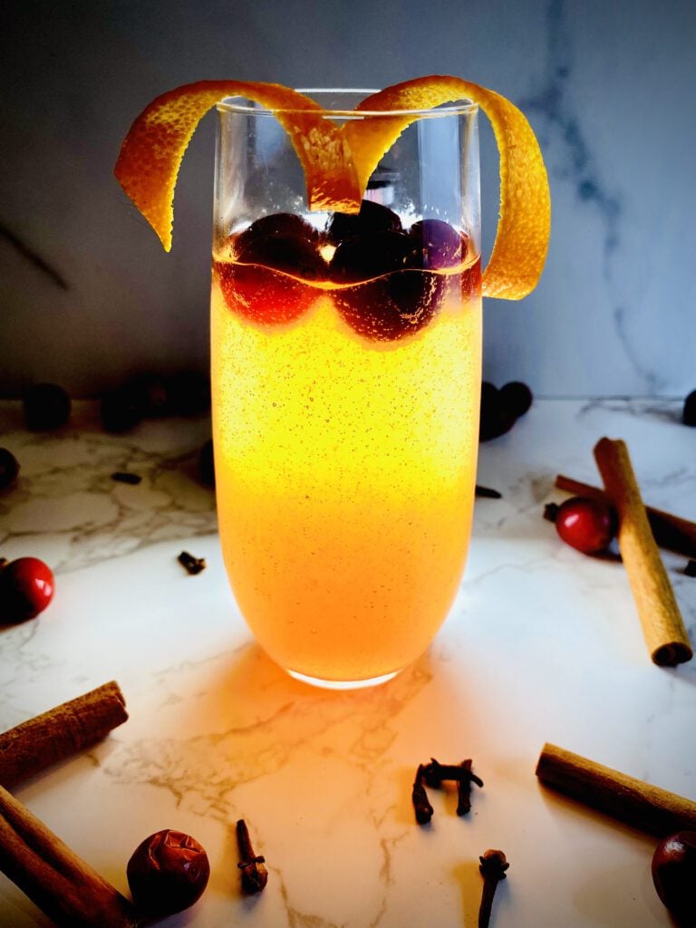 Cranberry Mimosa