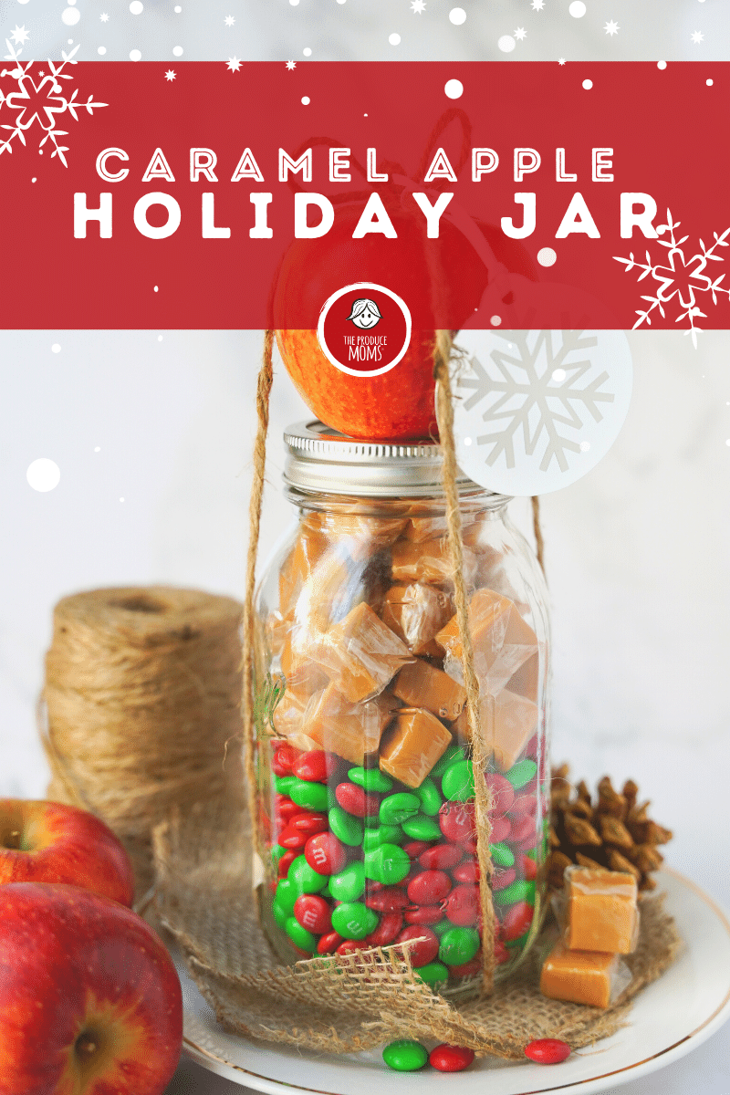 Caramel Apple Holiday Gift Jar Caramel Apple Holiday Gift Jar