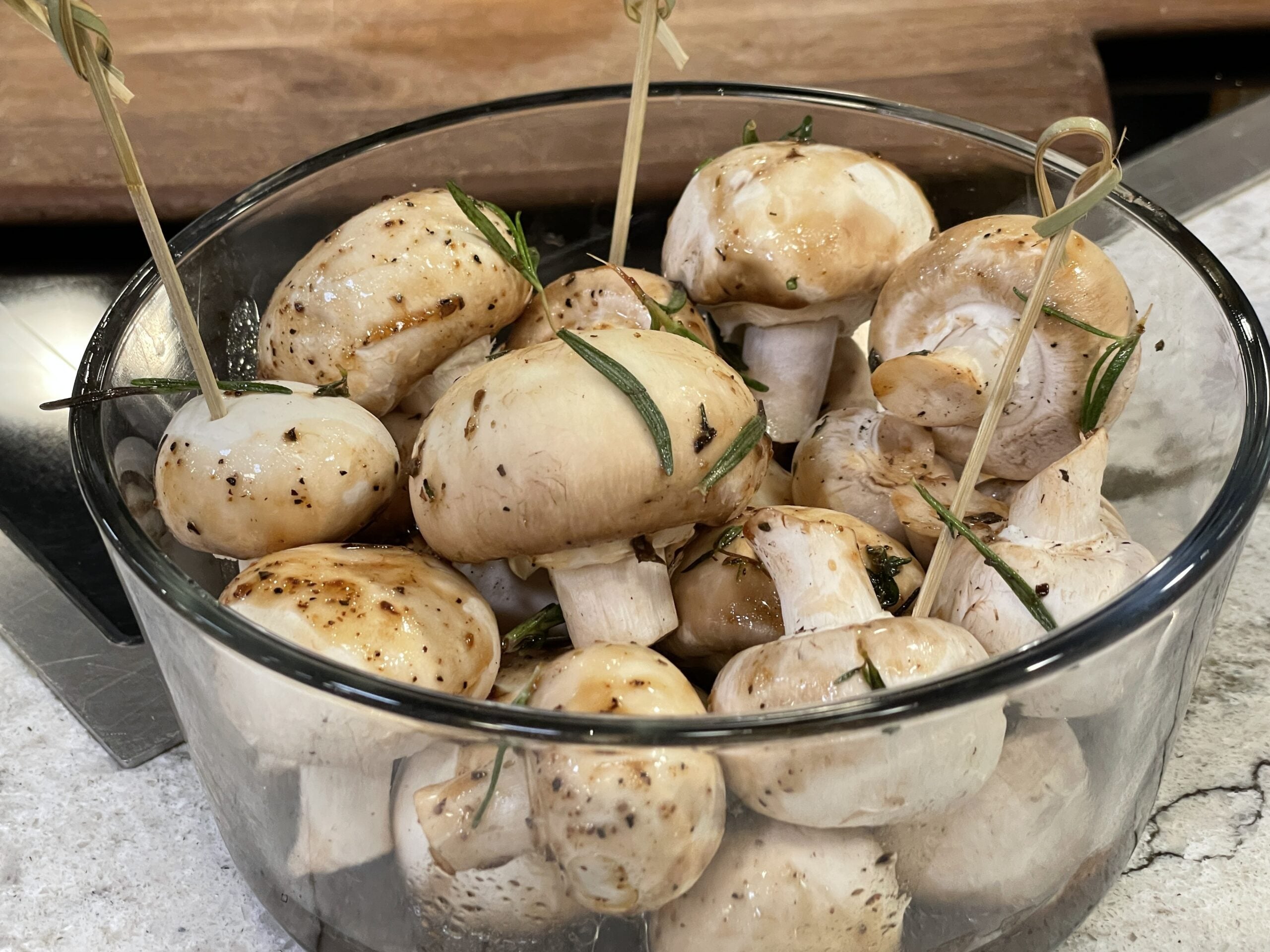 Balsamic Mushroom Bites Balsamic Mushroom Bites
