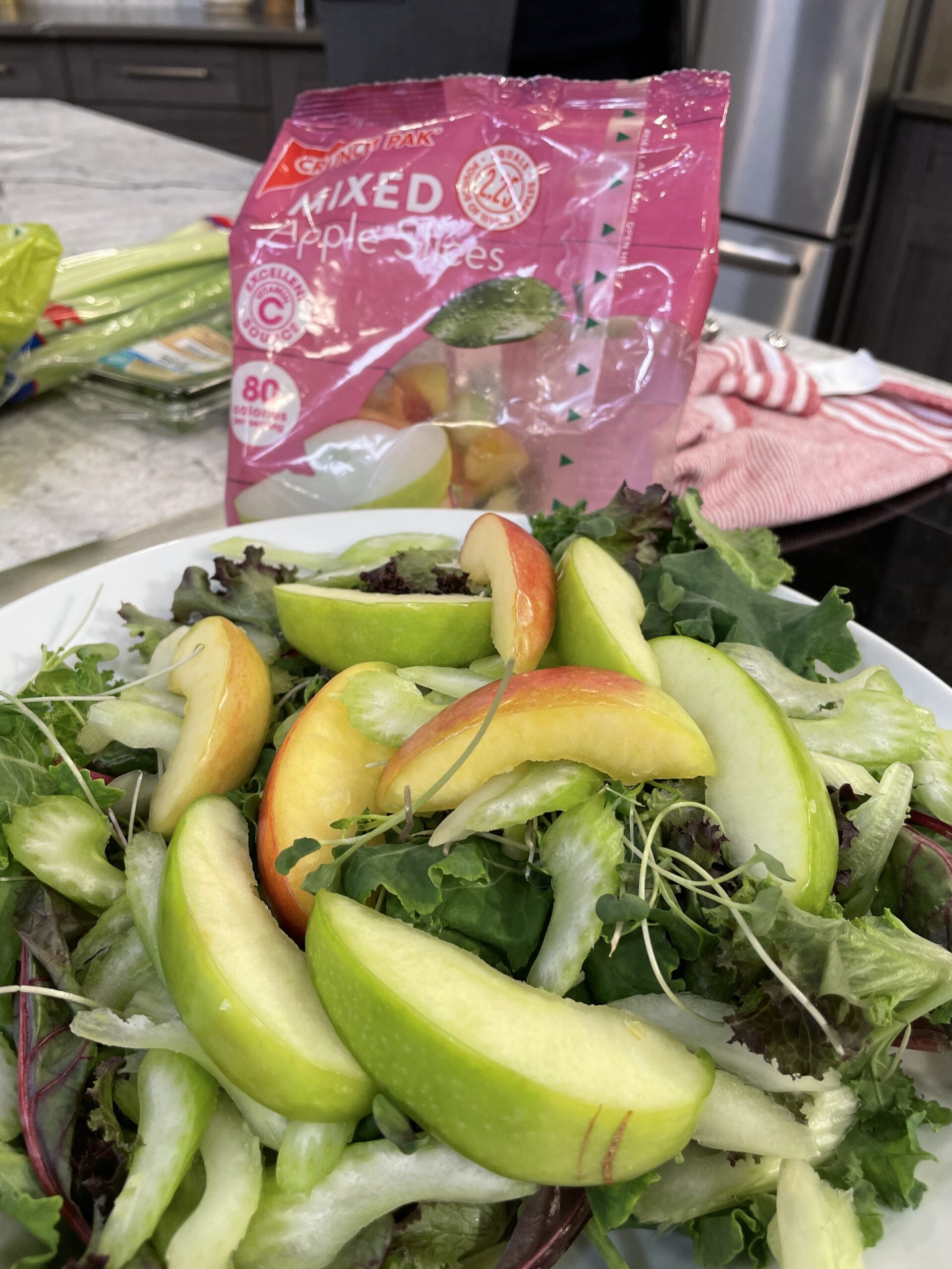 Apple + Celery Endive Salad Apple + Celery Endive Salad