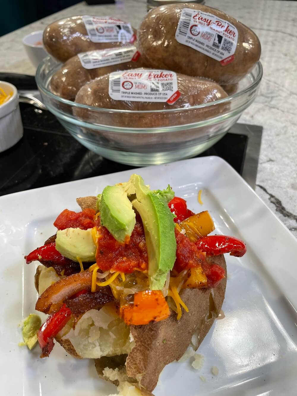 Baking Healthier Meals with The Produce Moms Easy-Baker Potatoes from Wada Farms Baking Healthier Meals with The Produce Moms Easy-Baker Potatoes from Wada Farms
