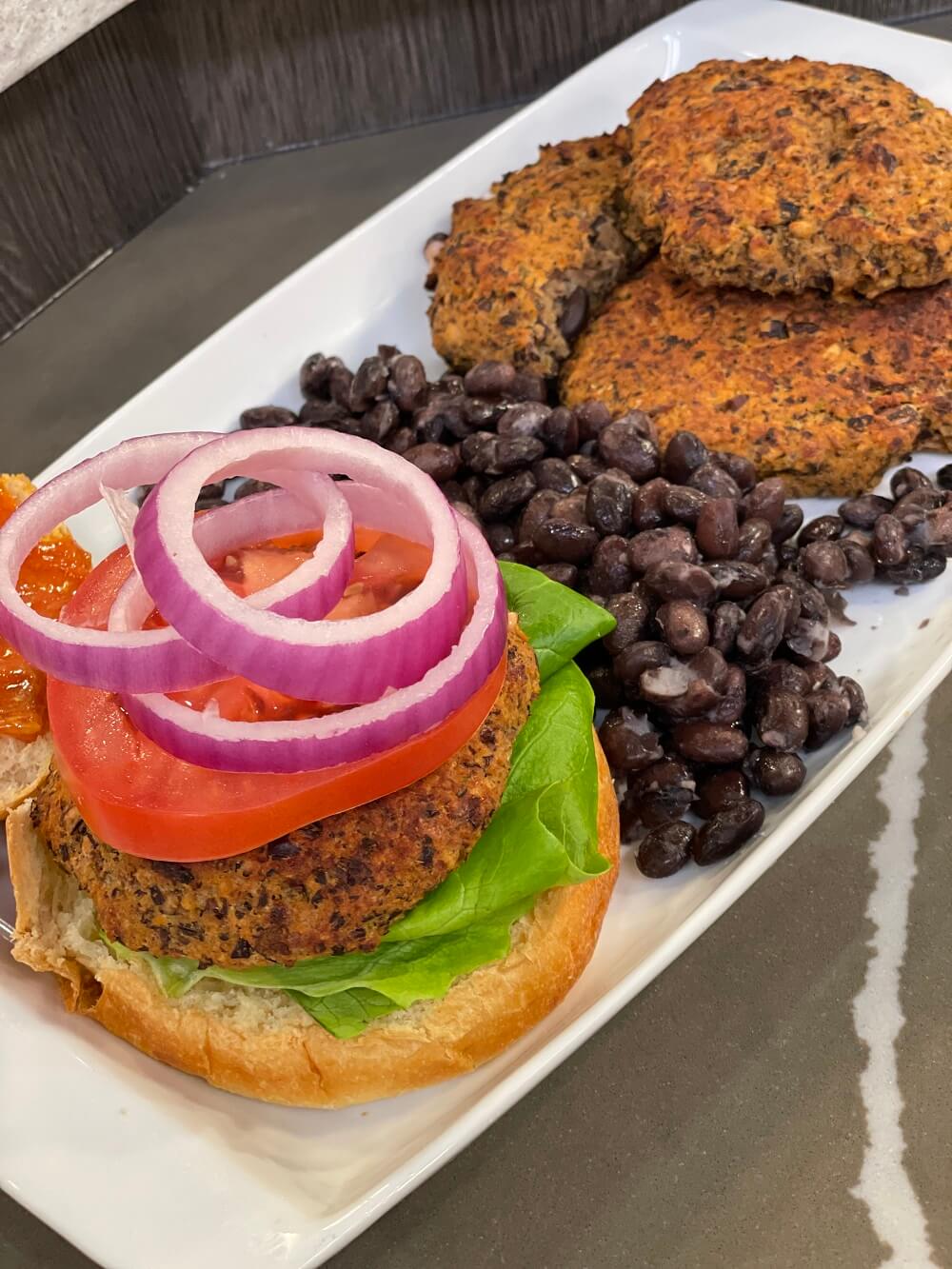 Black Bean Burger Black Bean Burger