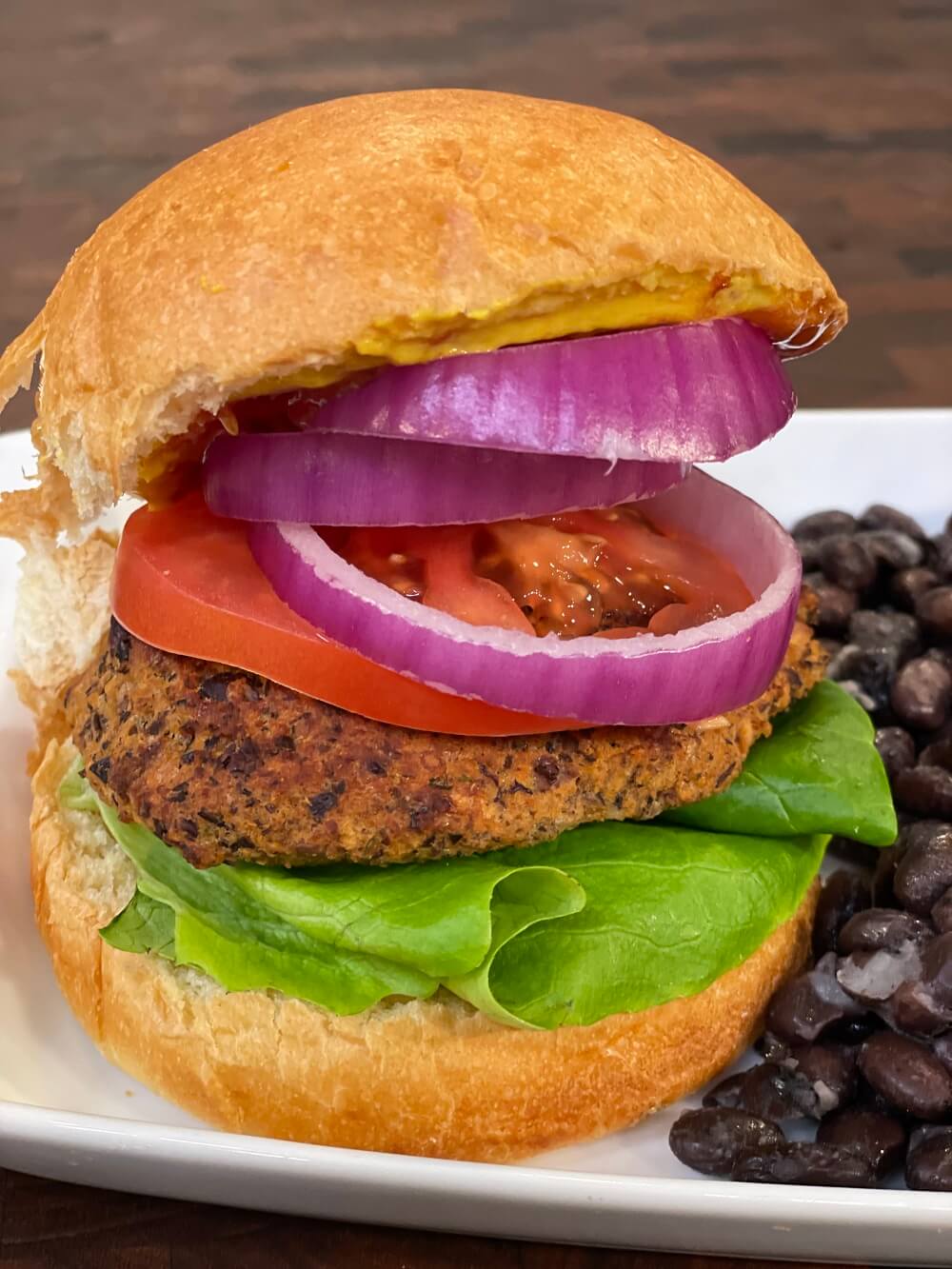 Black Bean Burger Black Bean Burger