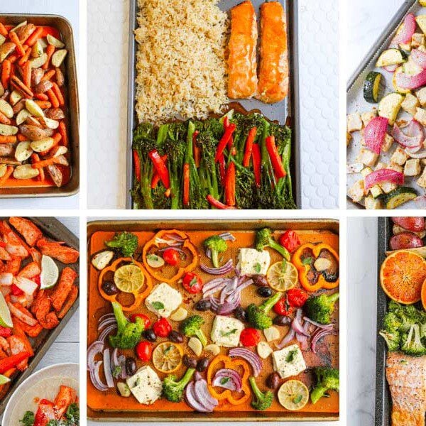 Sheet pan dinners