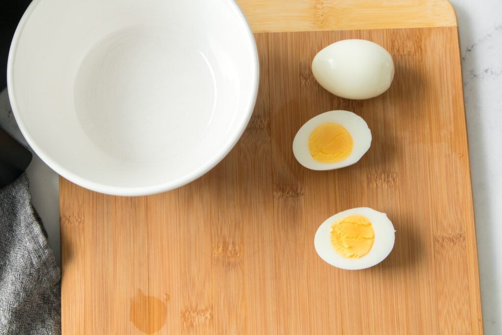 bowl with eggs
