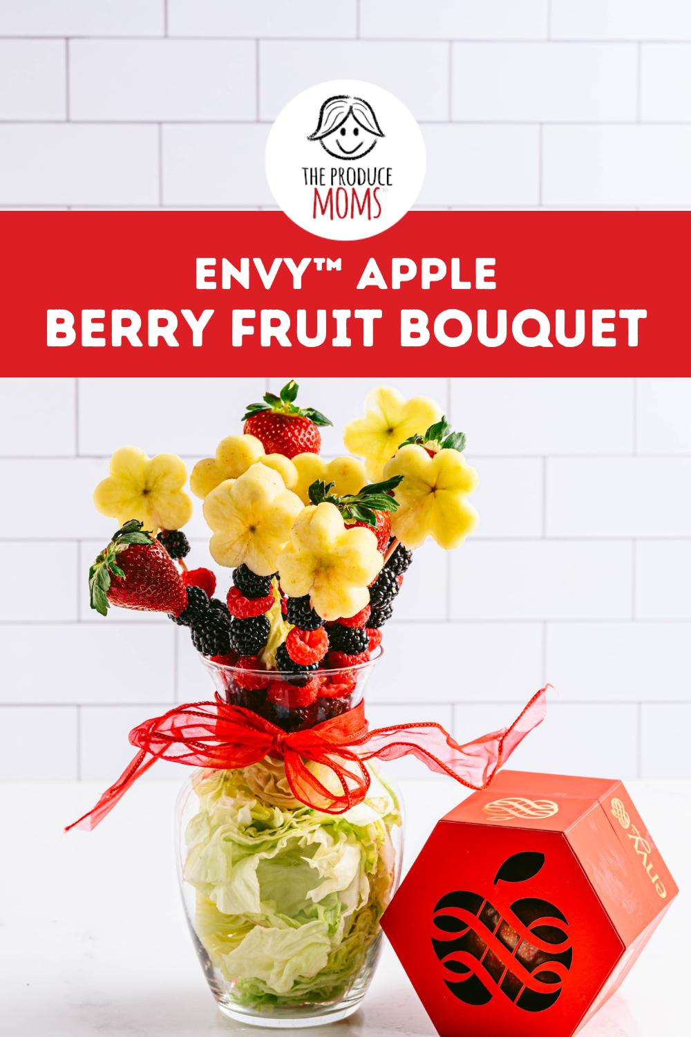 Pinterst Pin: Apple Berry Fruit Bouquet