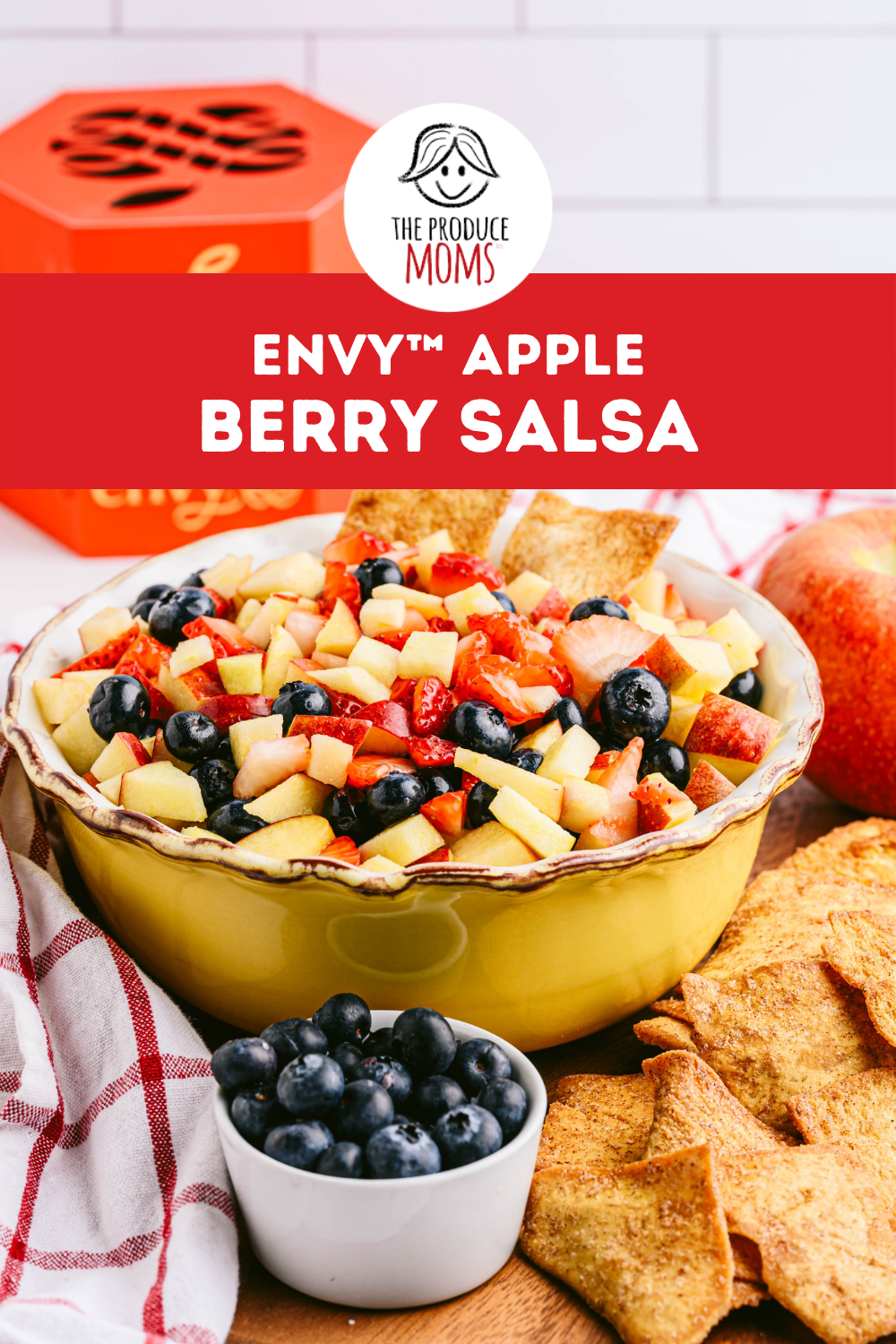 Pinterst Pins: Apple Berry Salsa