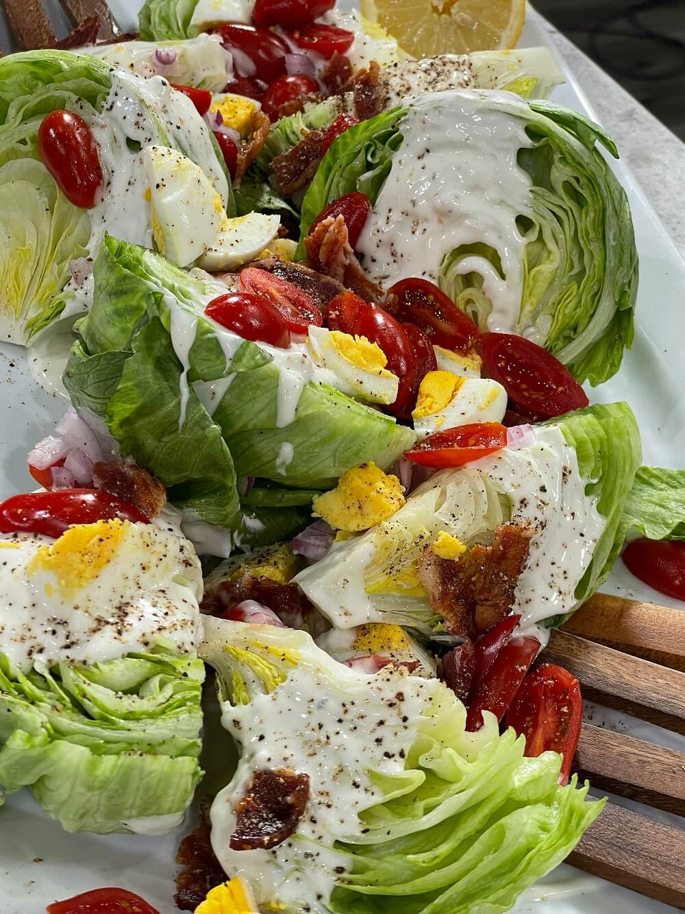 Classic Blue Cheese Wedge Salad Classic Blue Cheese Wedge Salad
