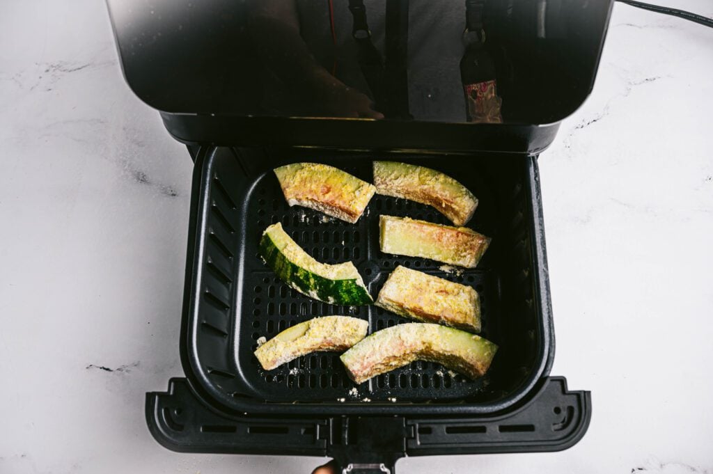 watermelon rind slices in air fryer