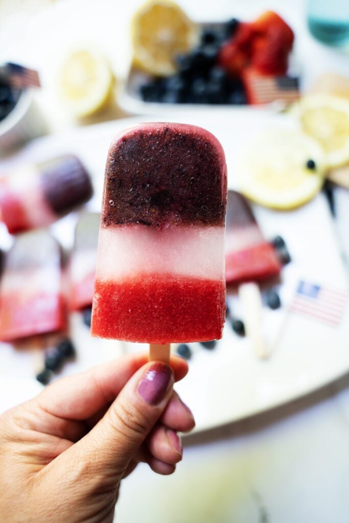 Bomb Pop Fruit Popsicle