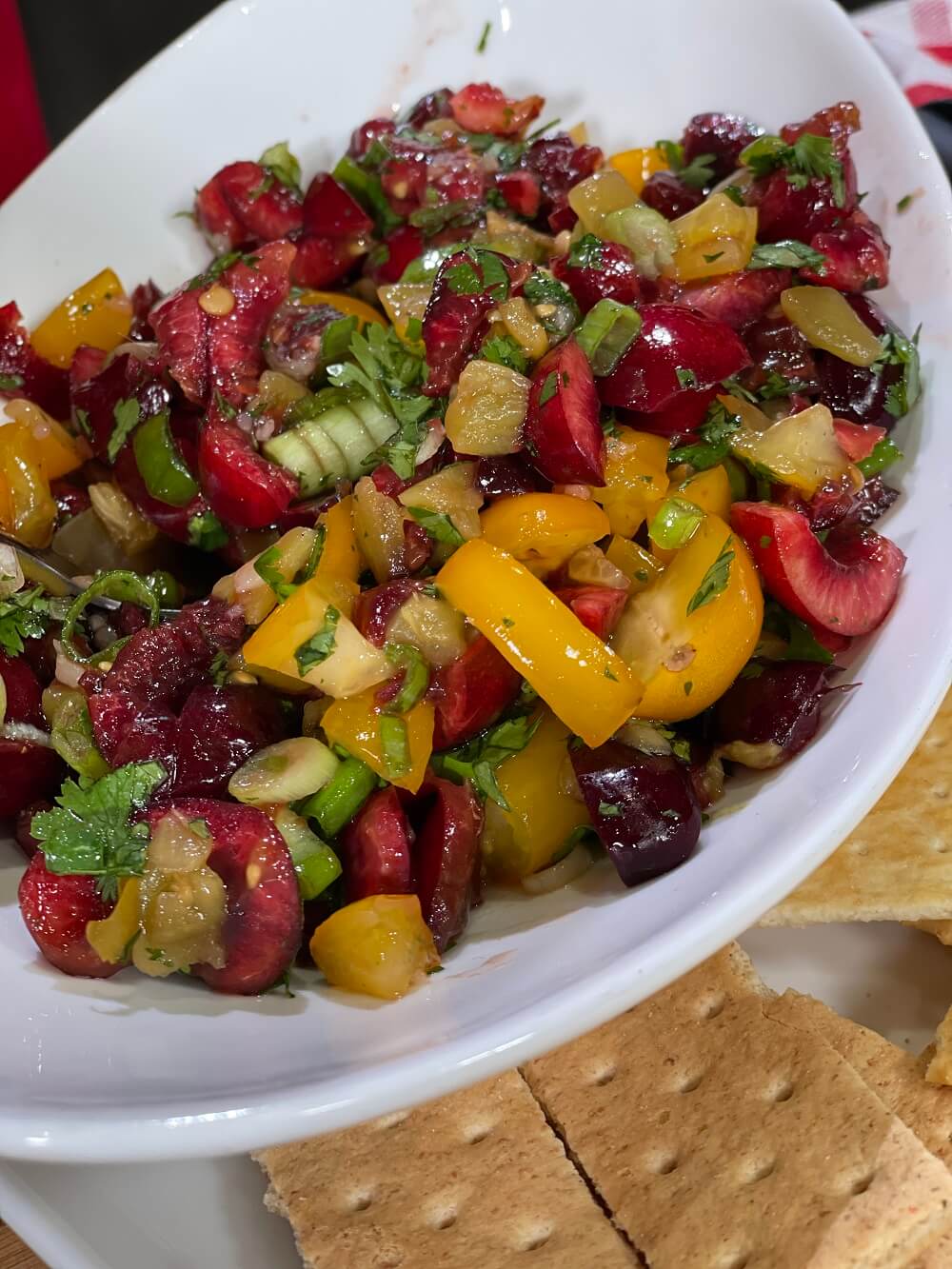 Fresh Cherry Salsa Fresh Cherry Salsa