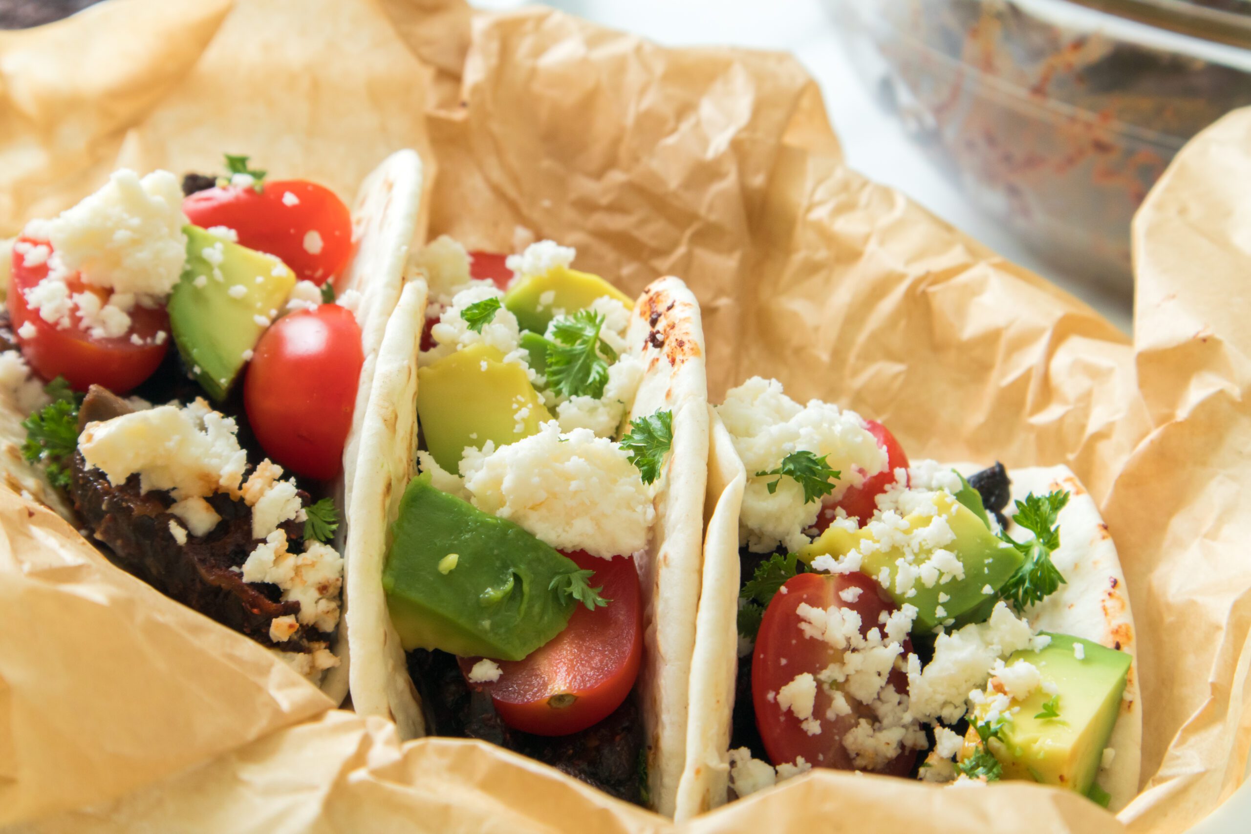Mushroom Vegan Tacos