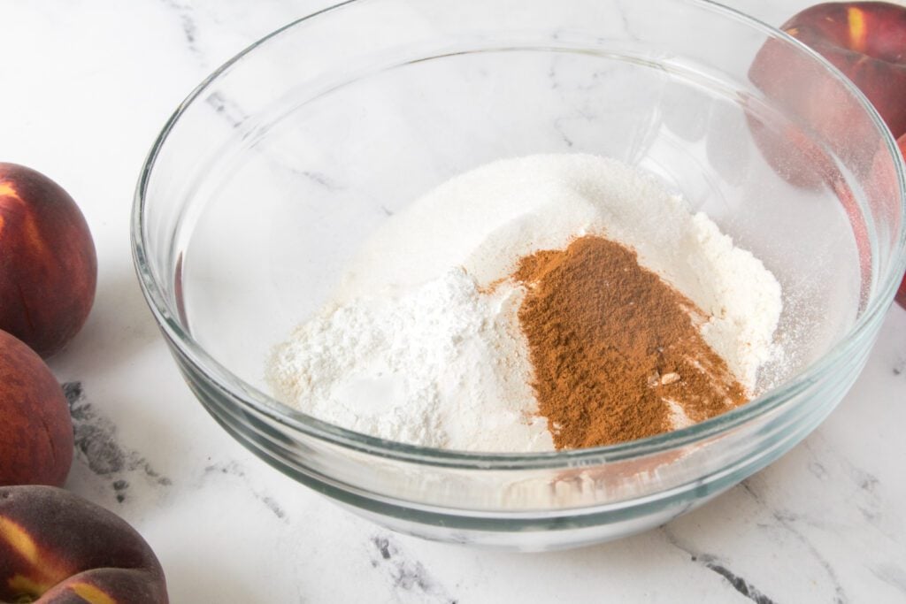 dry ingredients in bowl