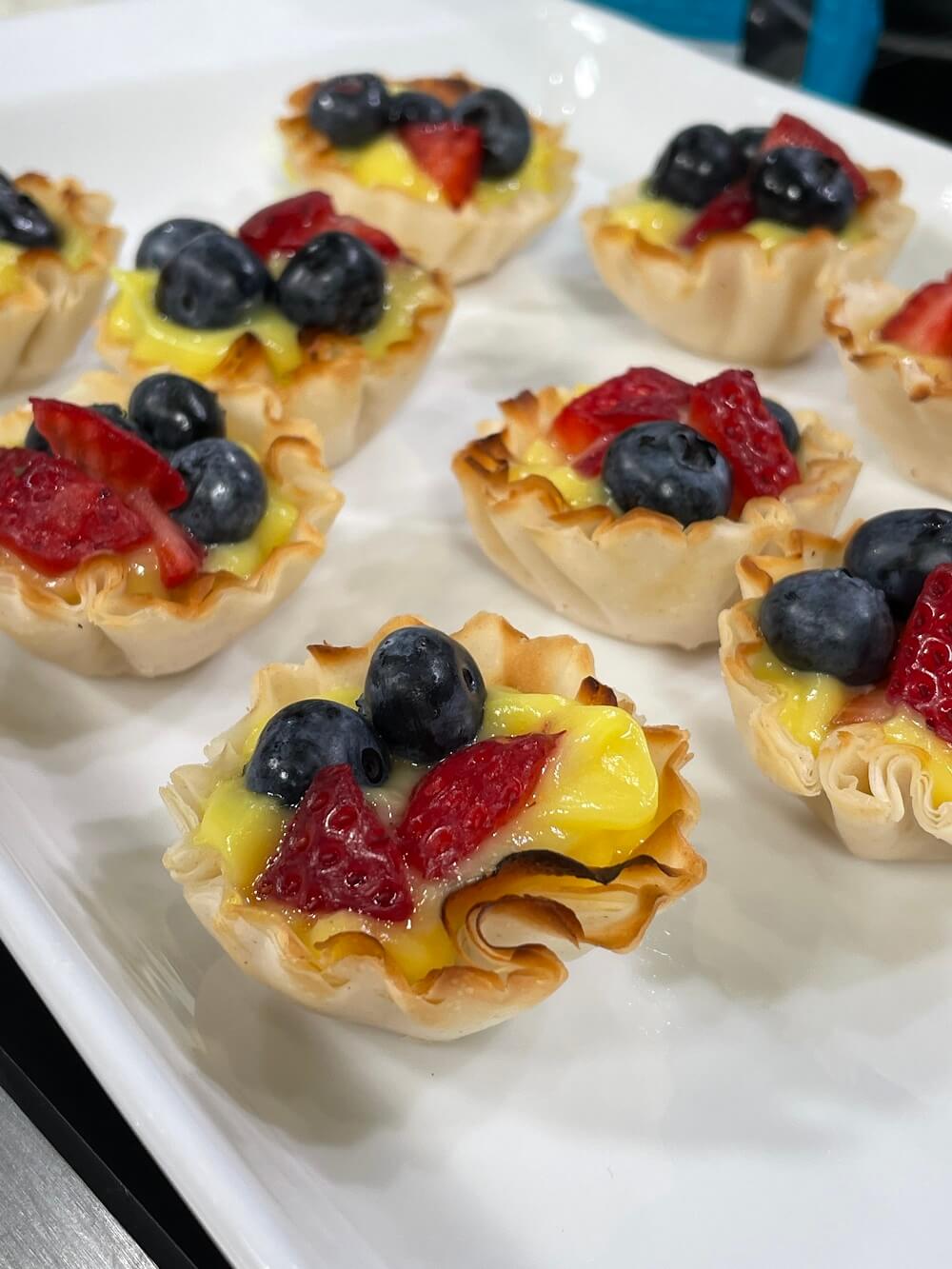 Lemon FLuff Phyllo Cups Lemon FLuff Phyllo Cups