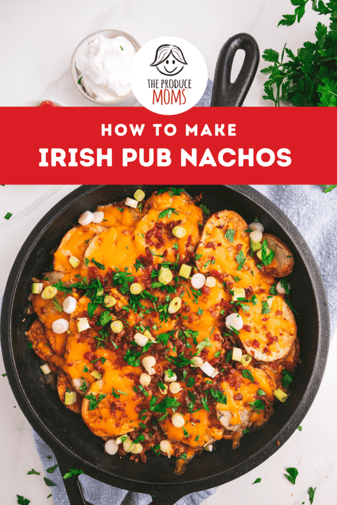Pinterest Pin: Irish Pub Nachos