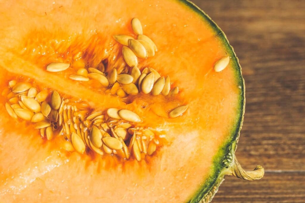 Cantaloupe is a delicious