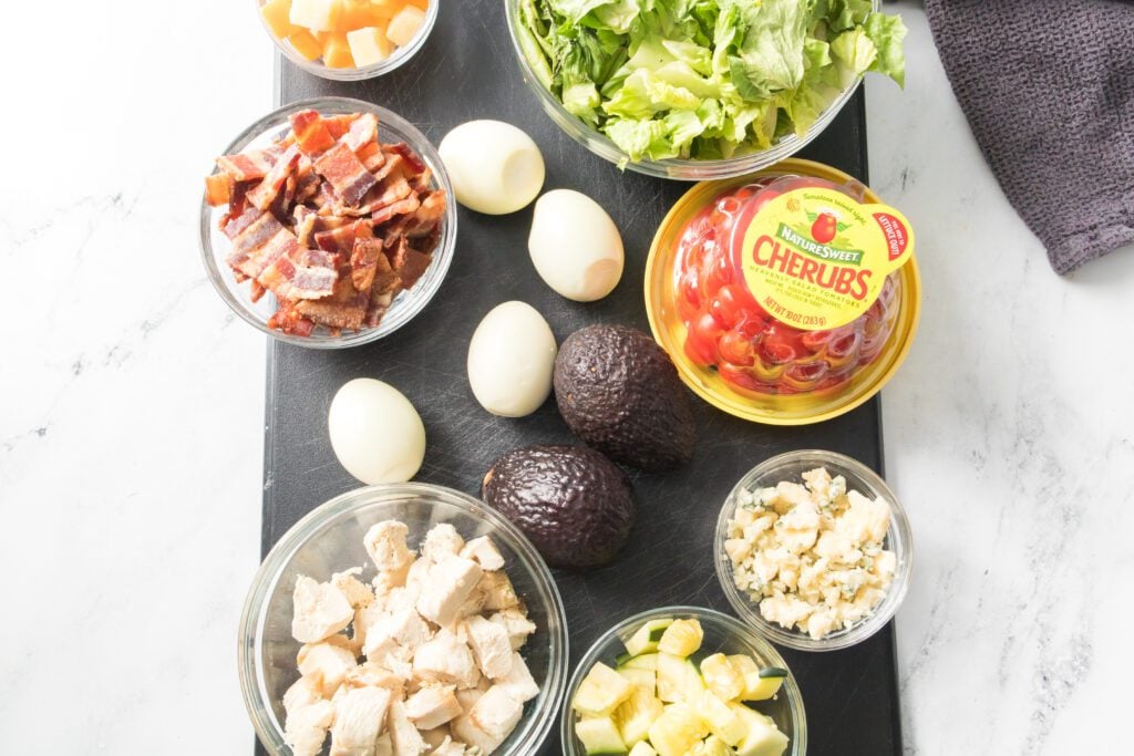 ingredients for cobb salad recipe
