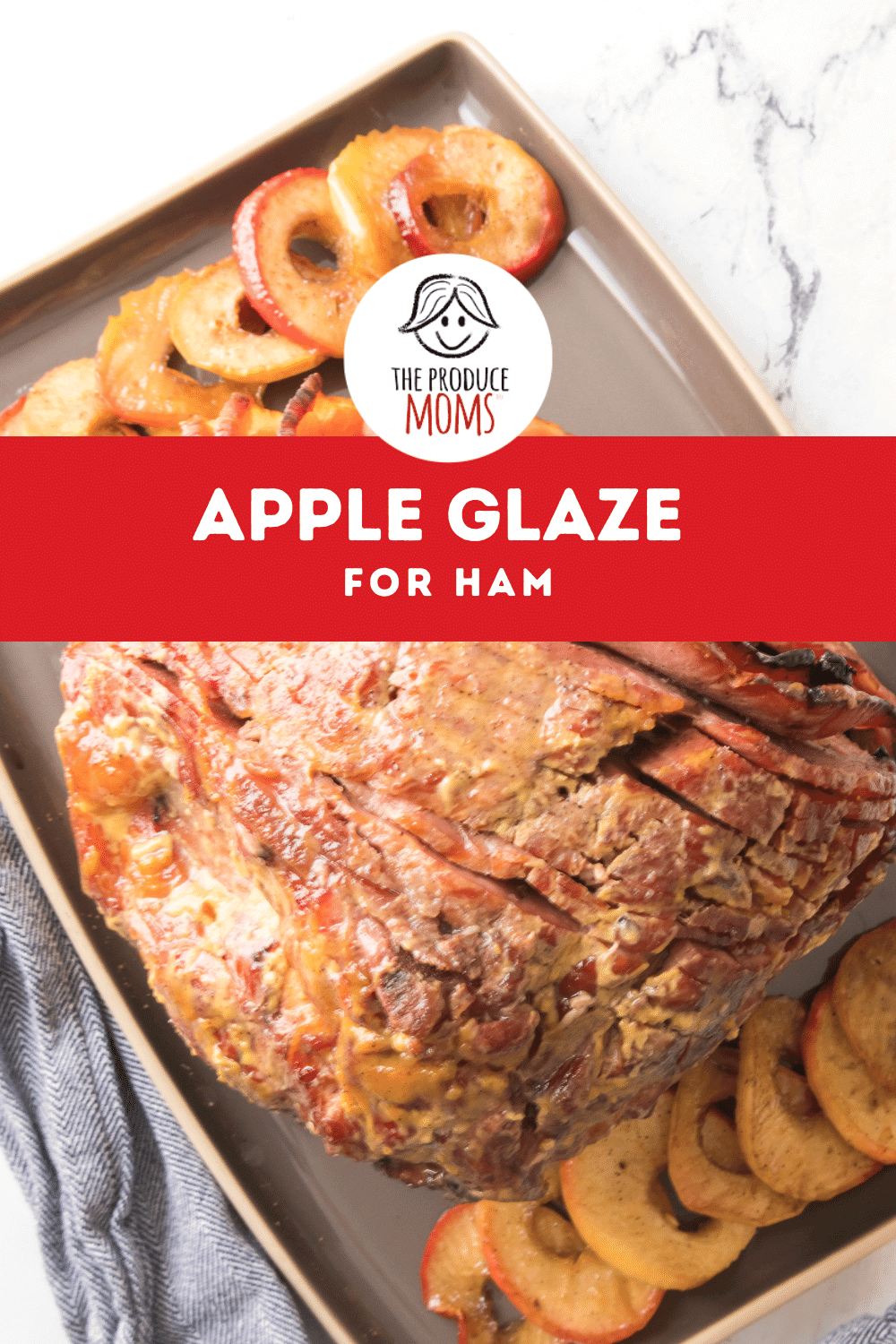 Pinterest Pin: Apple Glaze for Ham
