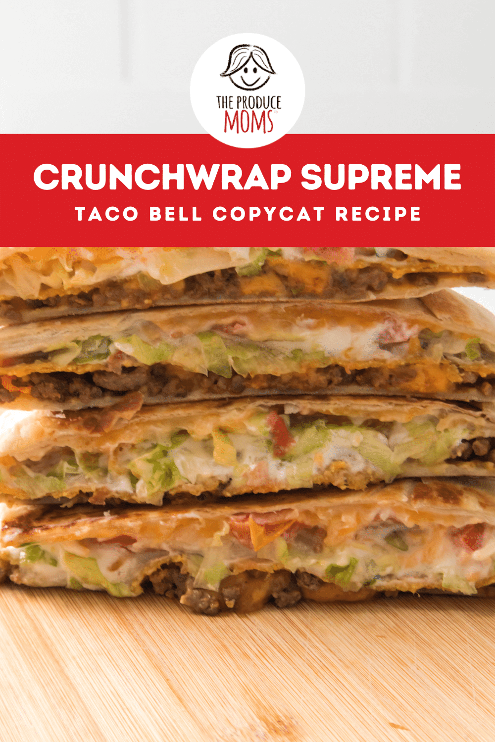 Pinterest Pin Crunchwrap Supreme