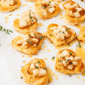 Pear and Brie Tartlet
