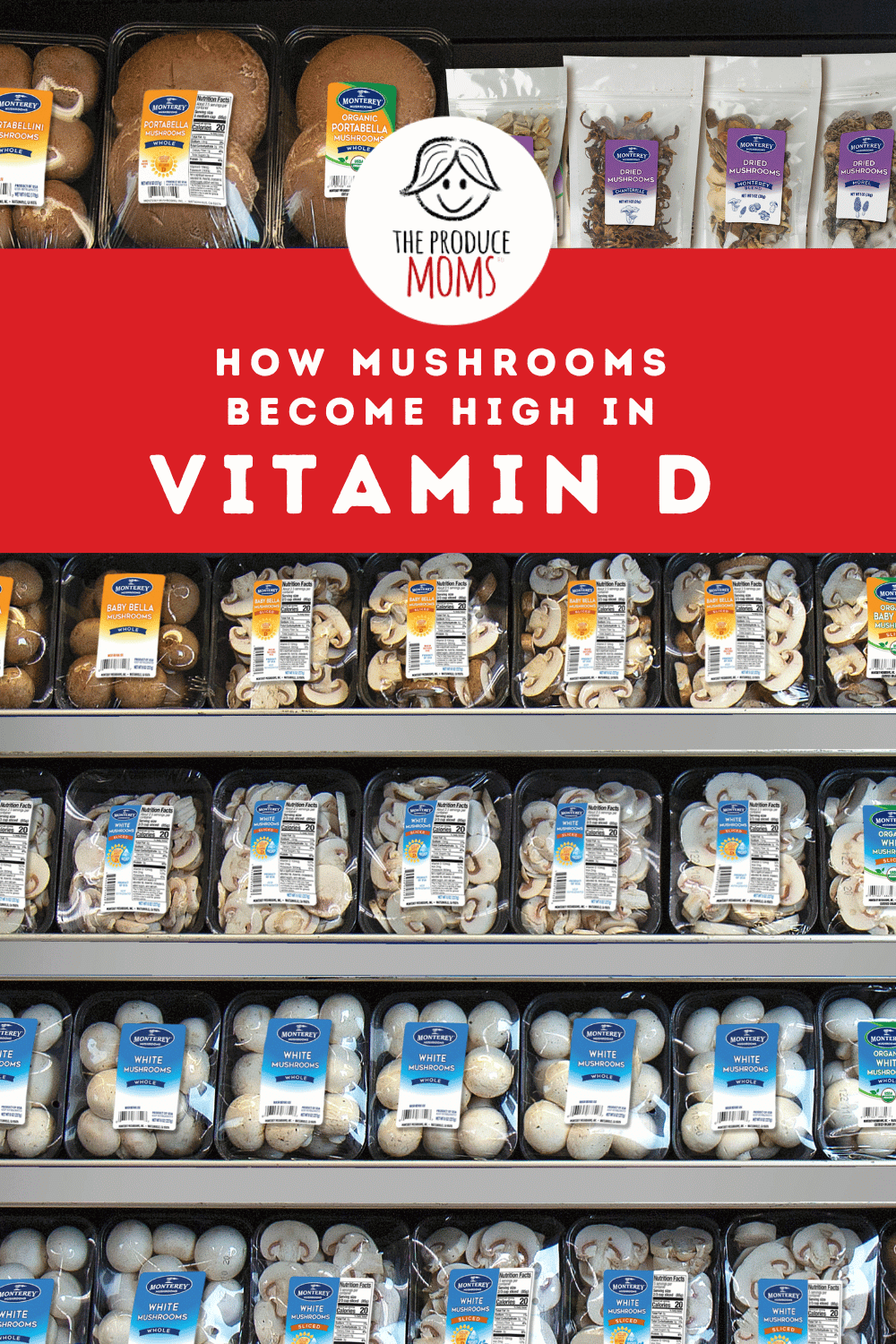 Pinterst Pin Vitamin D Mushrooms