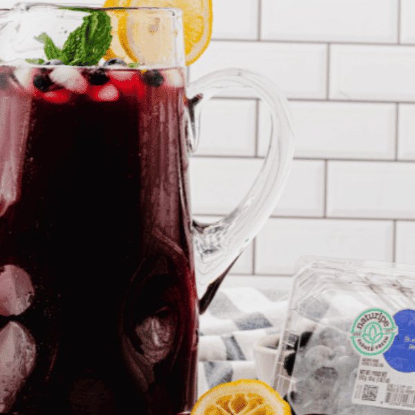 Sun Brewed Blueberry Iced Tea