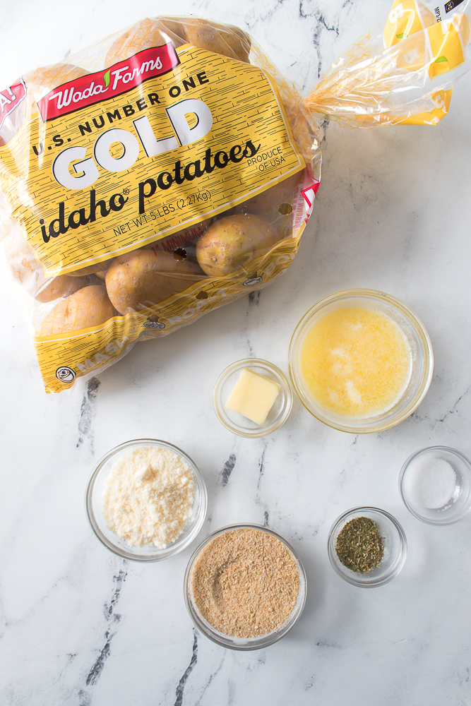 ingredients for oven roasted potatoes recipe