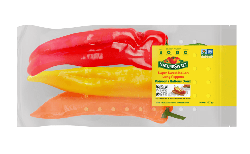 Produce Image of Super Sweet Italian Long Peppers from NatureSweet®