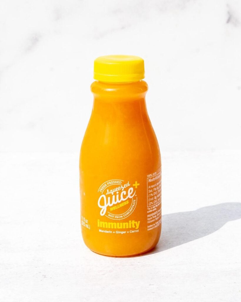 Squeezed Juice immunity bottle