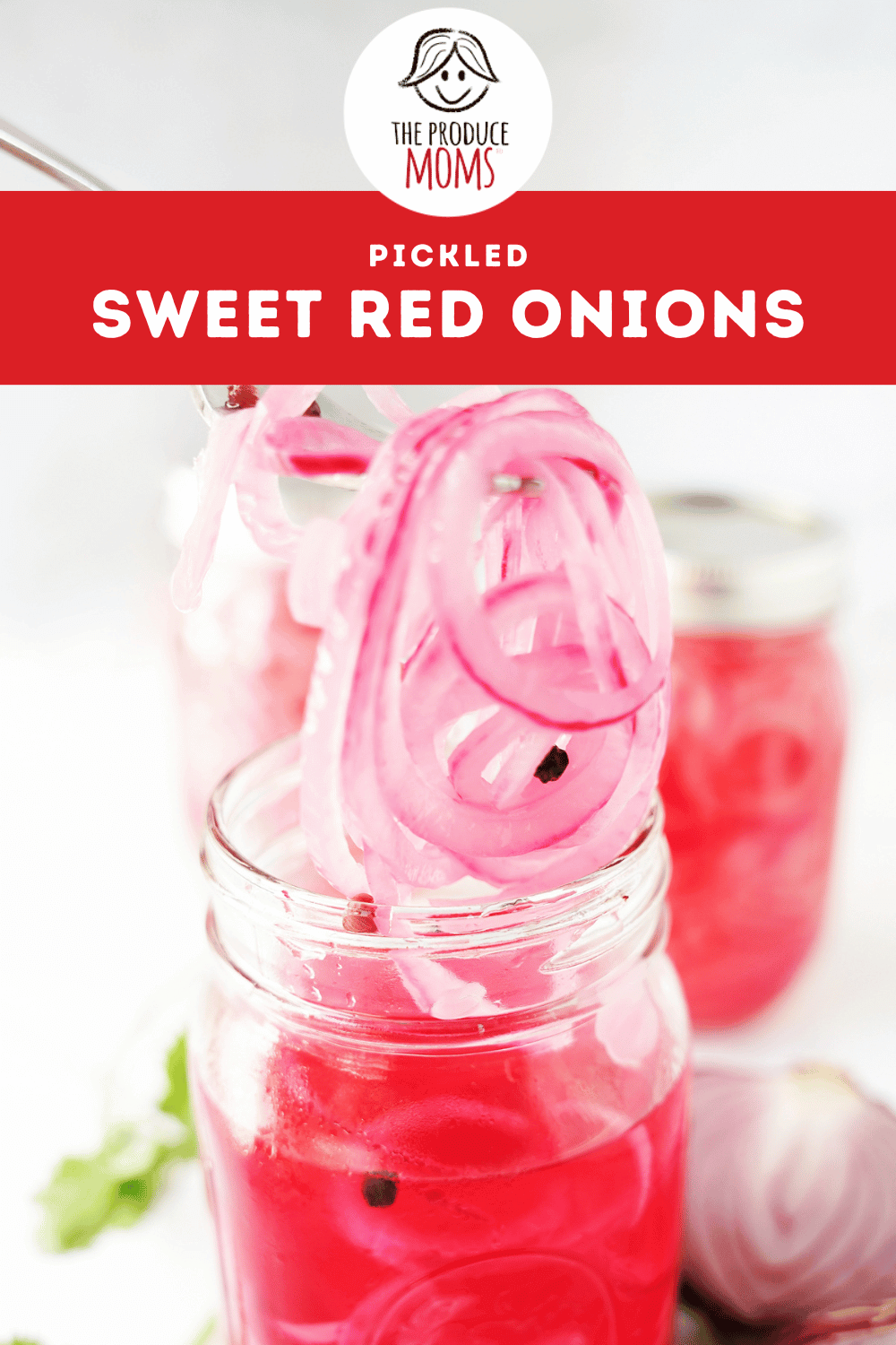 Pinterest Pin Pickled Red Onions