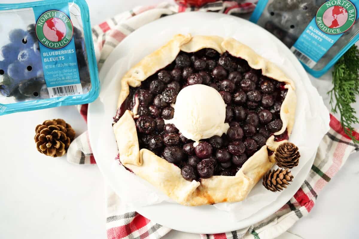 Blueberry Galette
