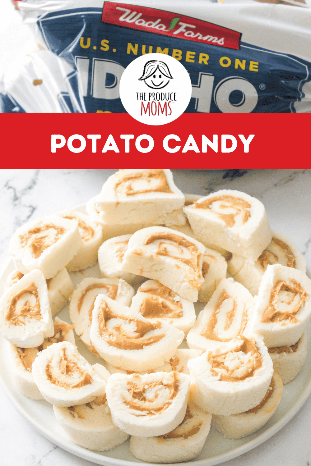 Pinterest Pin Potato Candy