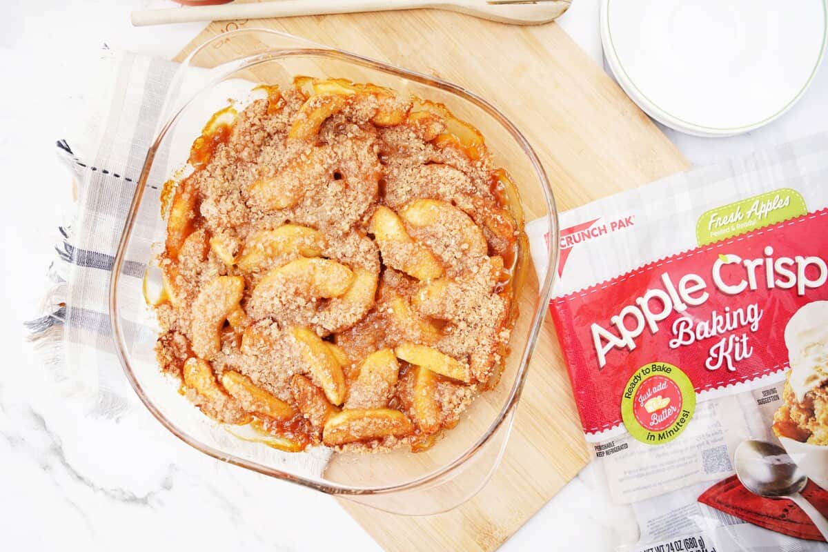 Bake for 40-45 minutes.