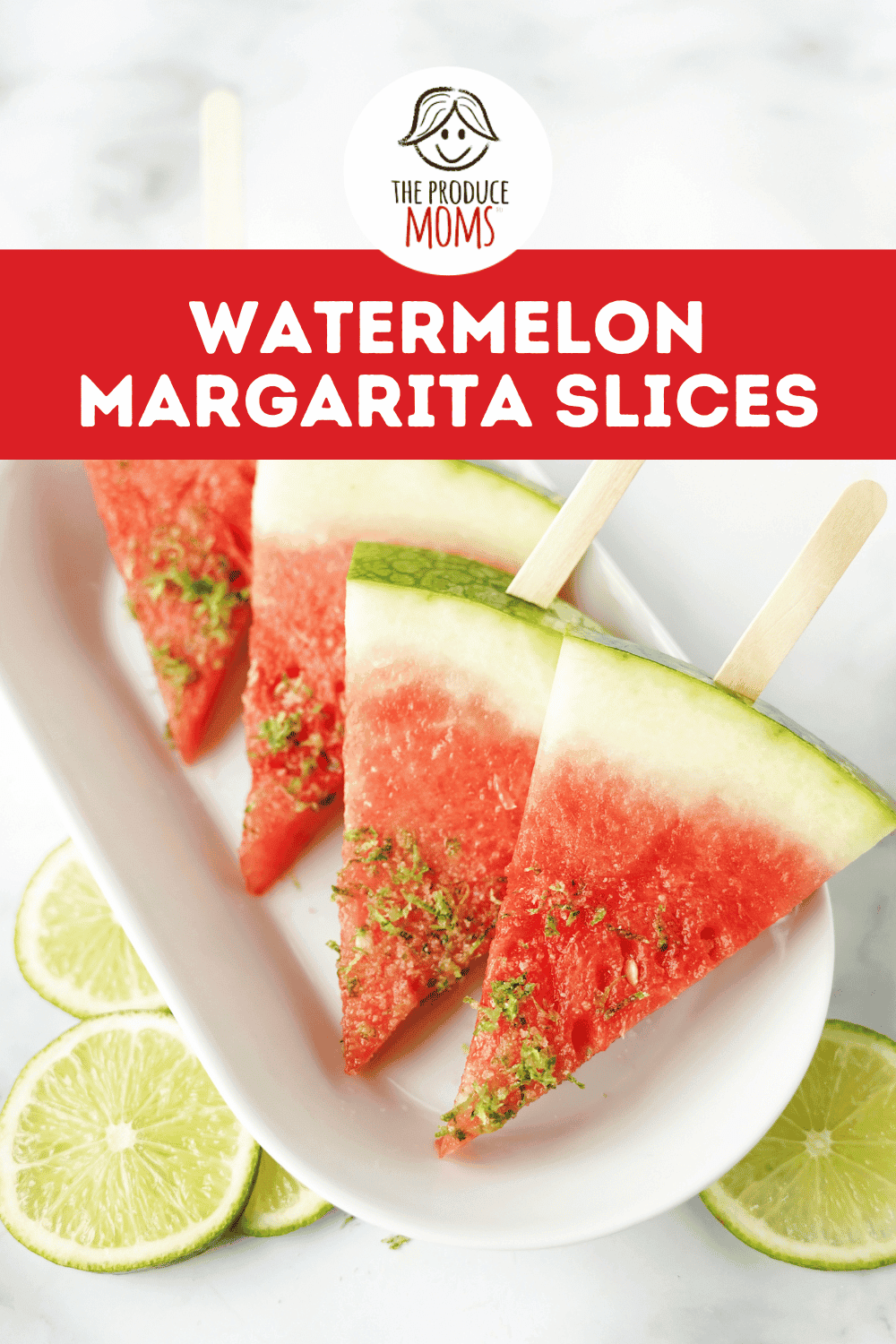 Pinterest Pin Watermelon Margarita Slices
