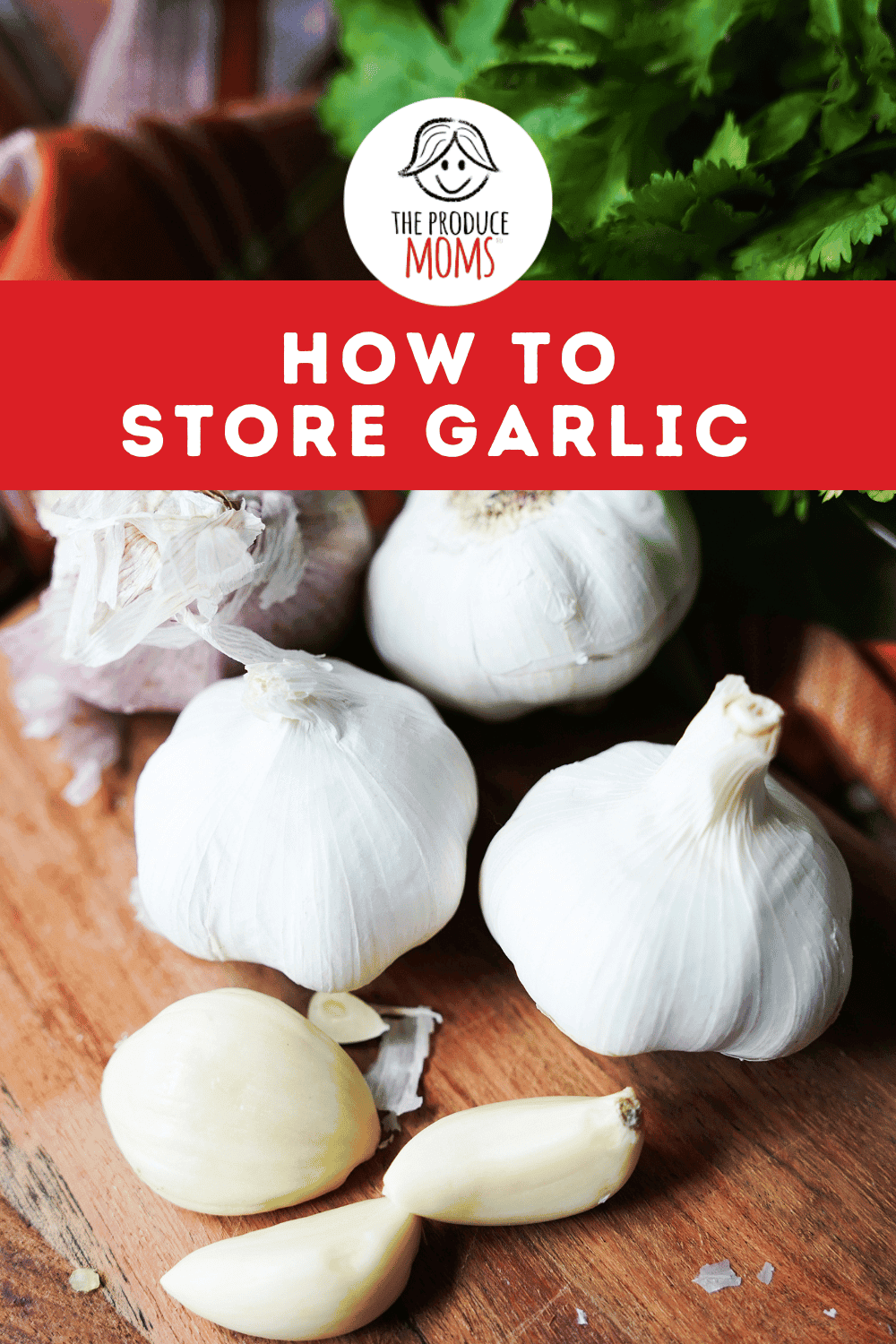 Pinterest Pin How To Store Garlic