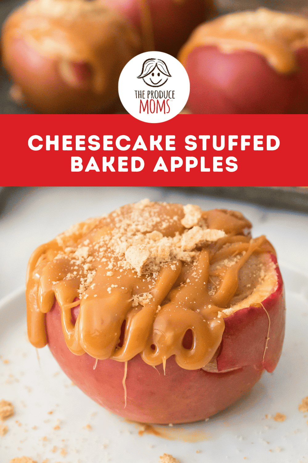 Pinterest Pin Cheesecake Stuffed Baked Apples