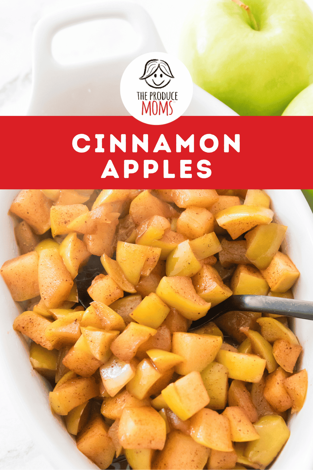 Pinterest Pin Cinnamon Apples