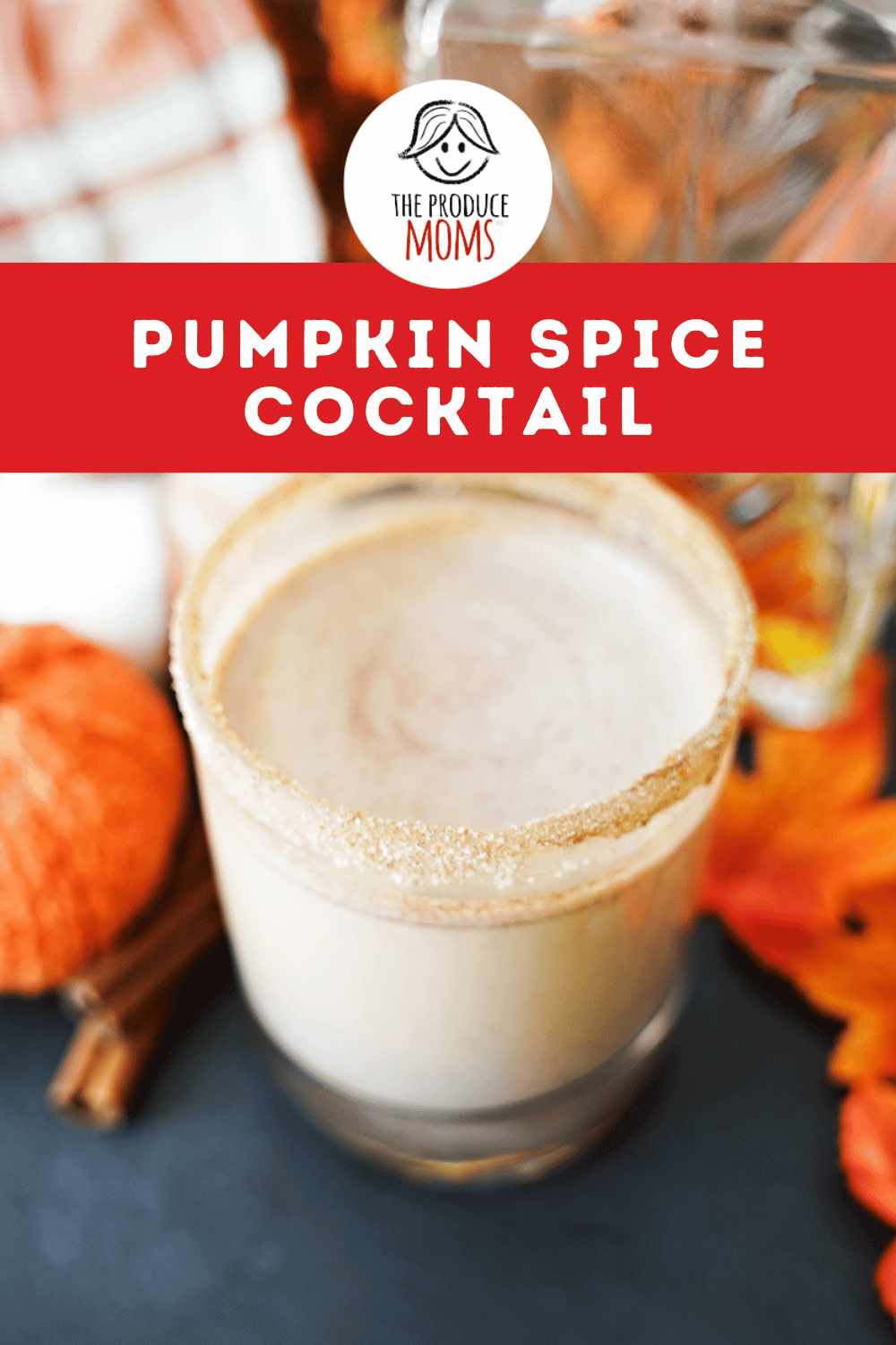 Pinterest Pin Pumpkin Spice Cocktail