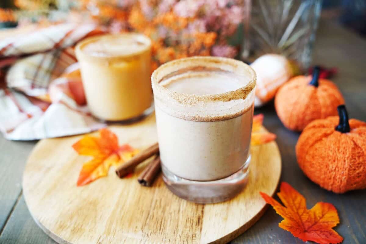 Pumpkin Spice Cocktail hero shot
