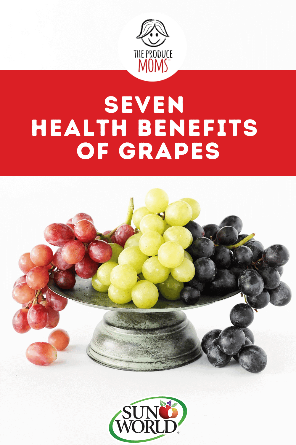 Pinterest Pin 7 Health Benefits of Grapes