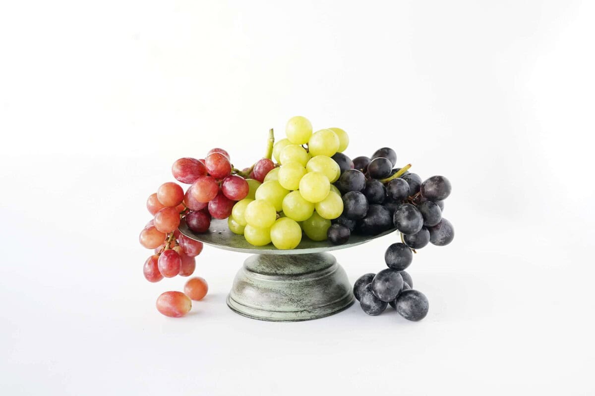 Sun World Grape Clusters on stand