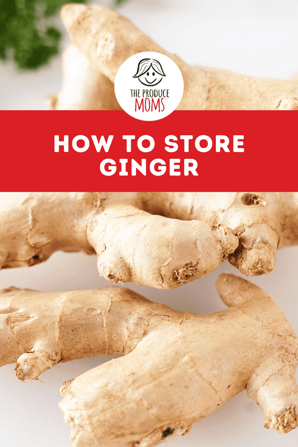 Pinterest Pin How To Store Ginger