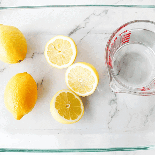 Ingredients for Lemon Oven Cleaner