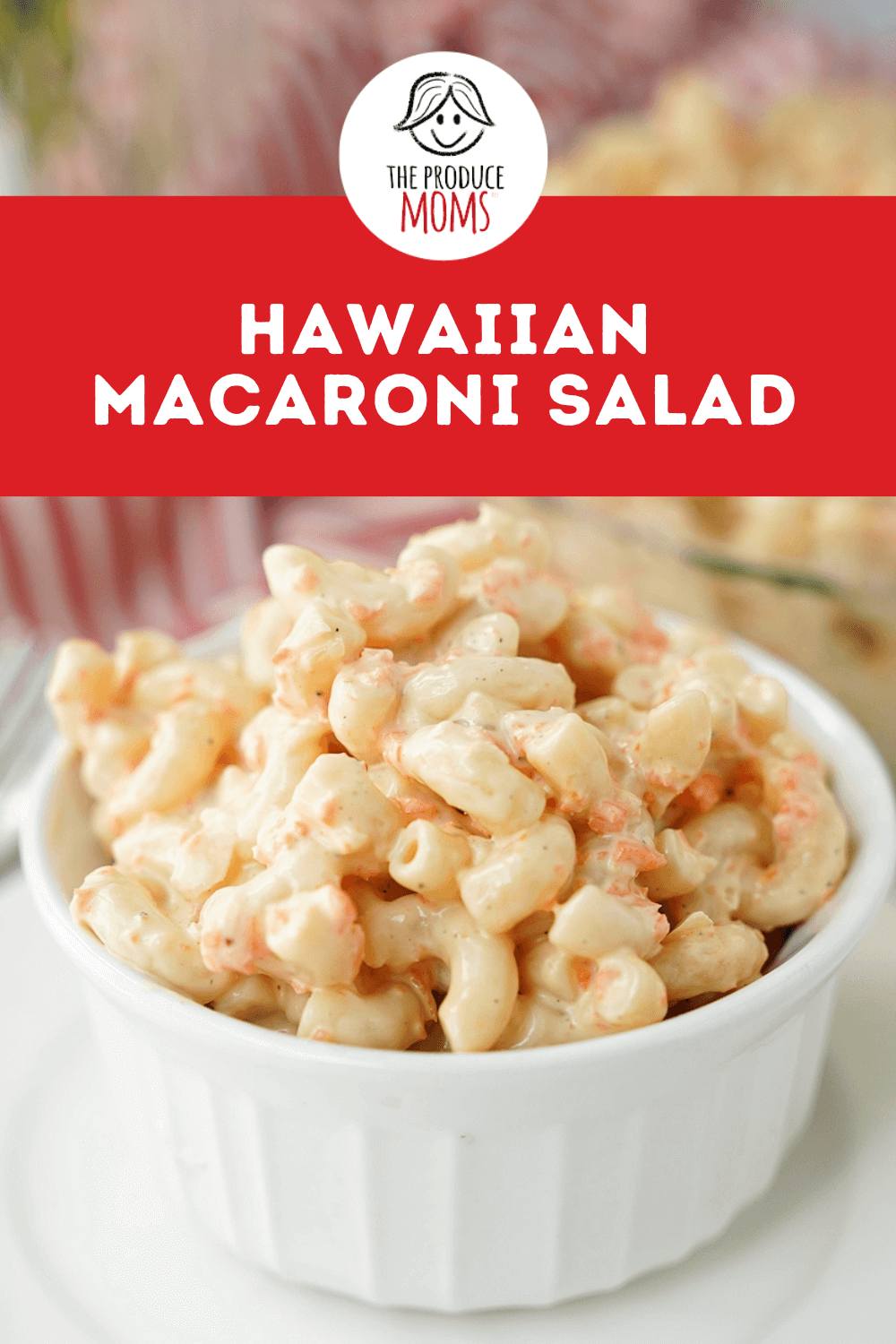 Pinterest Pin Hawaaian Macaroni Salad