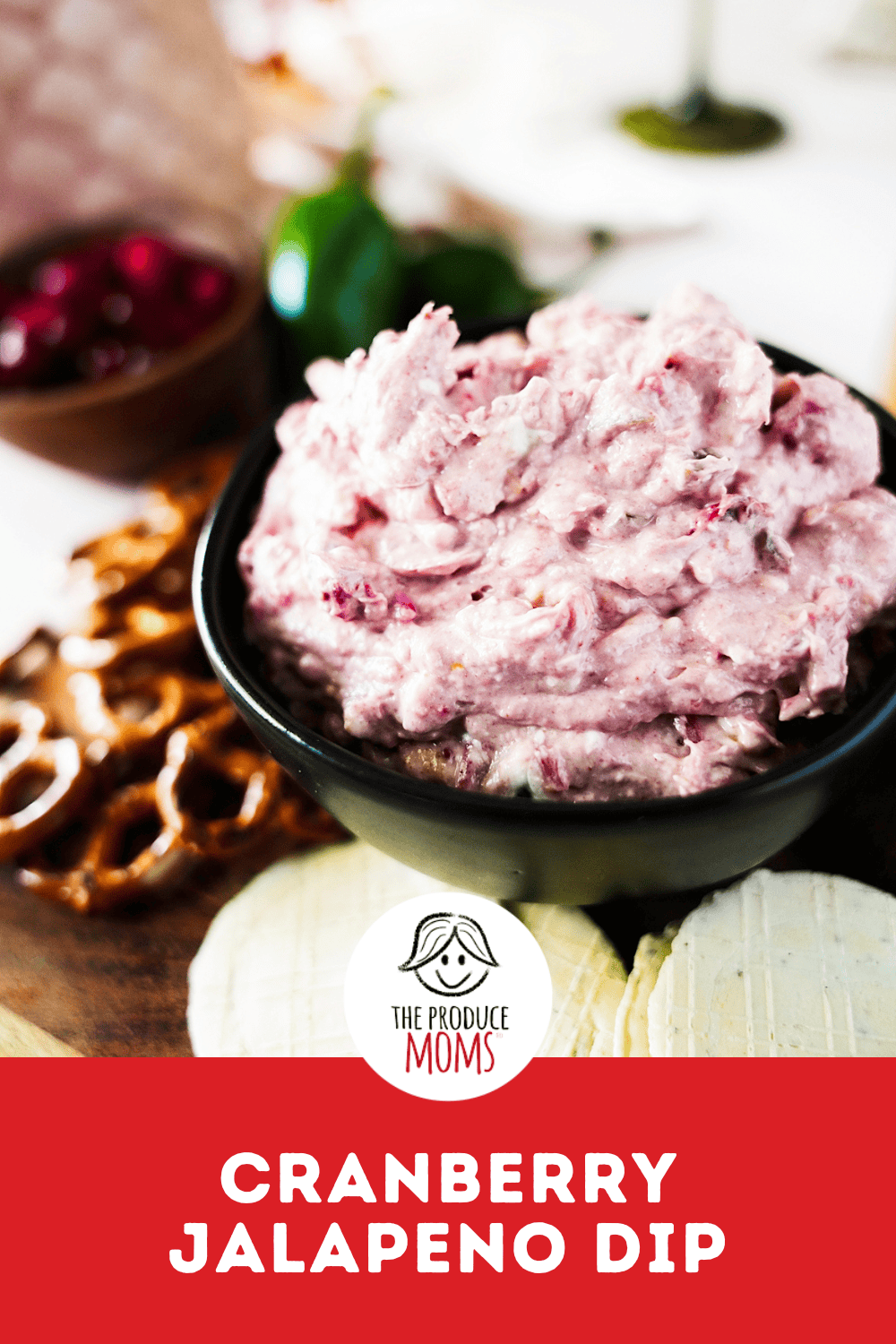 The Produce Moms | Cranberry Jalapeno Dip
