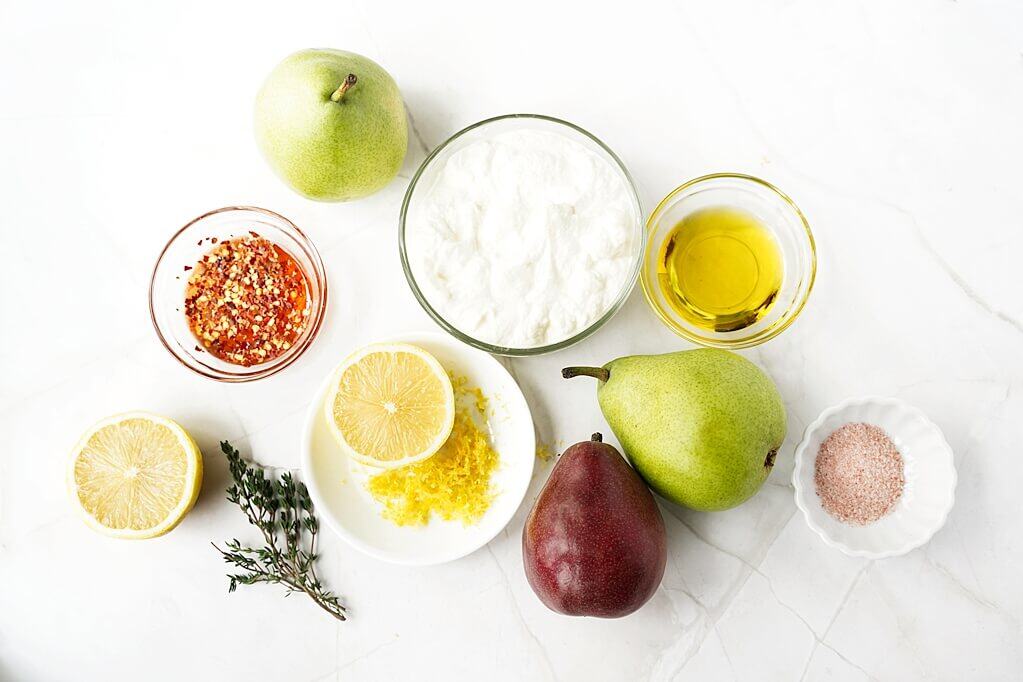 Hot Honey Whipped Ricotta Dip Ingredients